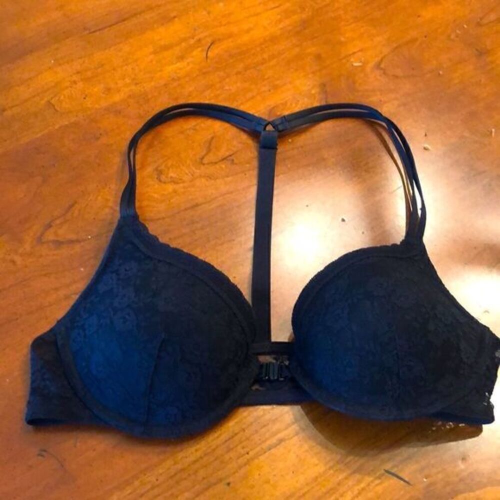 Black Lace Bra by Iris Lilly London